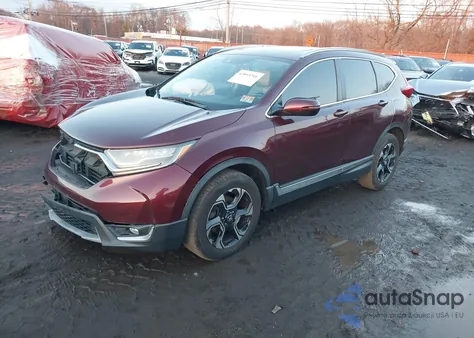 2017 Honda Cr-V Touring z USA, uszkodzony, nr VIN 2HKRW2H96HH624372